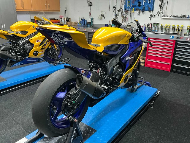 2022 yamaha yzf r6 motorfiets racemotor (fullspec world supersport motorblok) - afbeelding 3 van  23