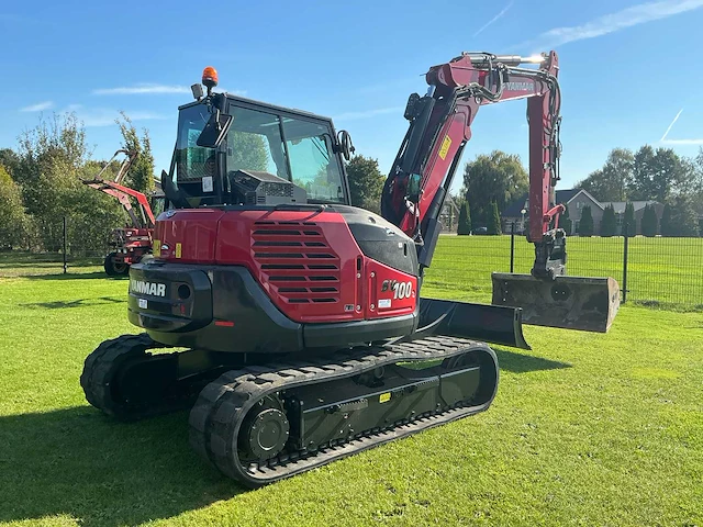 2022 yanmar sv-100-2a-2pb rupsgraafmachine - afbeelding 11 van  45