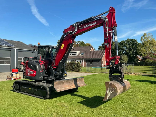 2022 yanmar sv-100-2a-2pb rupsgraafmachine - afbeelding 2 van  45