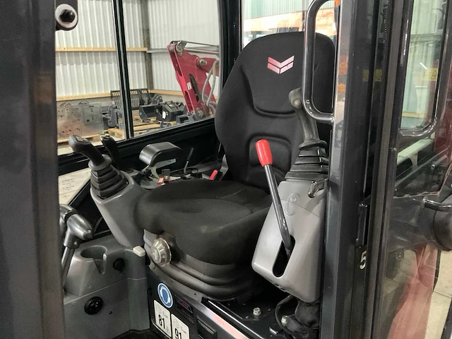 2022 yanmar sv 17 vt minigraafmachine - afbeelding 13 van  28