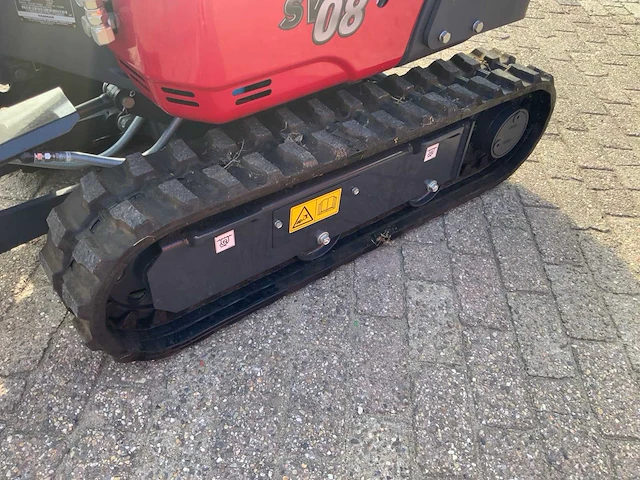 2022 yanmar sv08-1c minigraafmachine - afbeelding 13 van  23