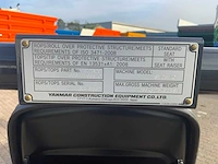 2022 yanmar sv08-1c minigraafmachine - afbeelding 21 van  23