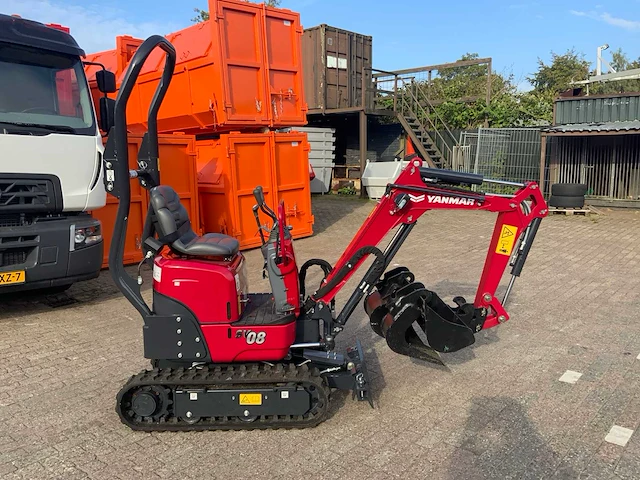 2022 yanmar sv08-1c minigraafmachine - afbeelding 4 van  23