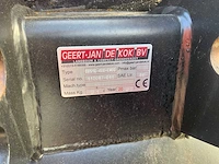 2022 yanmar sv08-1c minigraafmachine - afbeelding 9 van  23