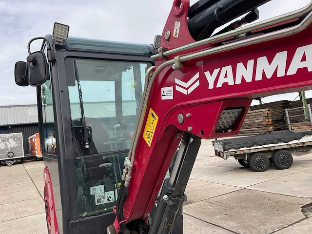 2022 yanmar sv22 minigraafmachine - afbeelding 4 van  29