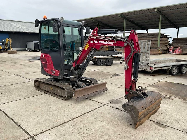 2022 yanmar sv22 minigraafmachine - afbeelding 23 van  29