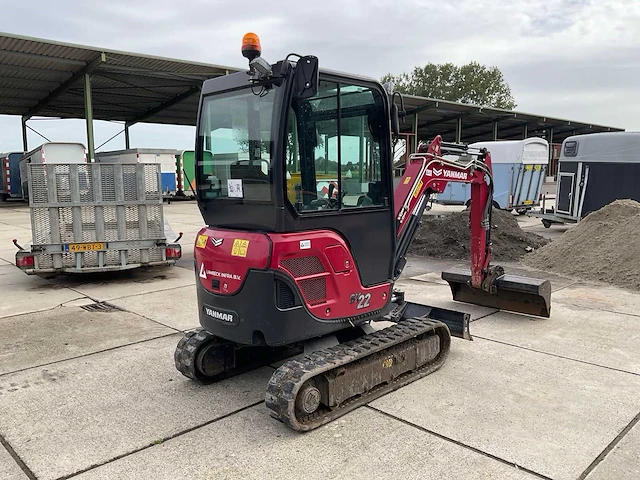 2022 yanmar sv22 minigraafmachine - afbeelding 25 van  29