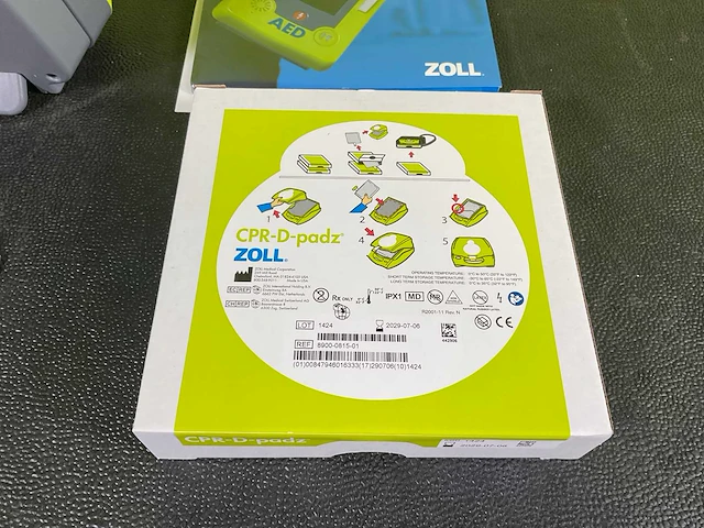 2022 zoll aed3 defibrillator (3x) - afbeelding 8 van  9