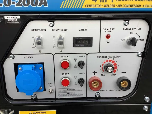 2023 - 4-in-1 mobiel werkstation (lastoestel+generator+compressor+lichtmast) - afbeelding 6 van  33
