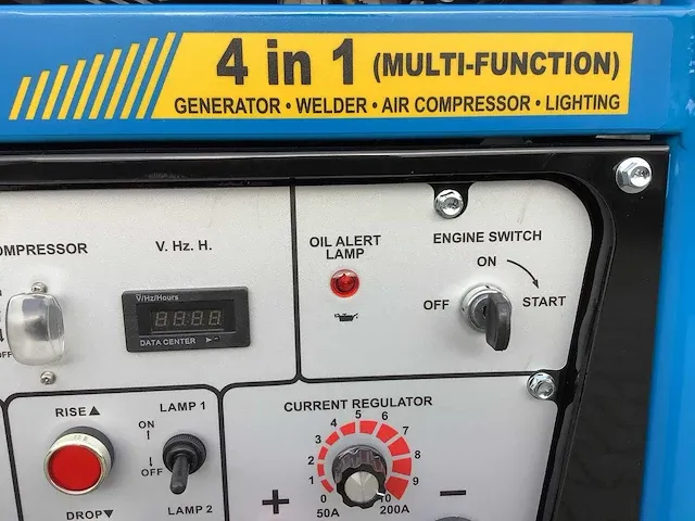 2023 - 4-in-1 mobiel werkstation (lastoestel+generator+compressor+lichtmast) - afbeelding 9 van  33