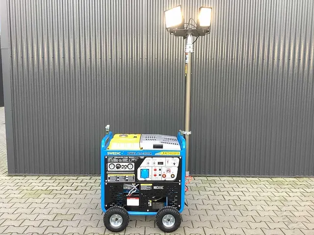 2023 - 4-in-1 mobiel werkstation (lastoestel+generator+compressor+lichtmast) - afbeelding 14 van  33