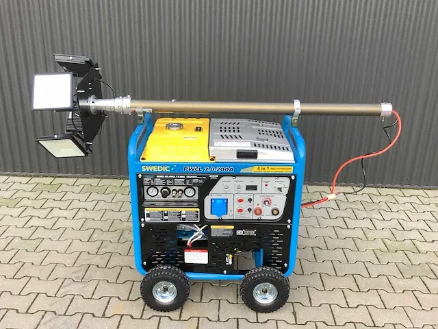 2023 - 4-in-1 mobiel werkstation (lastoestel+generator+compressor+lichtmast) - afbeelding 3 van  33