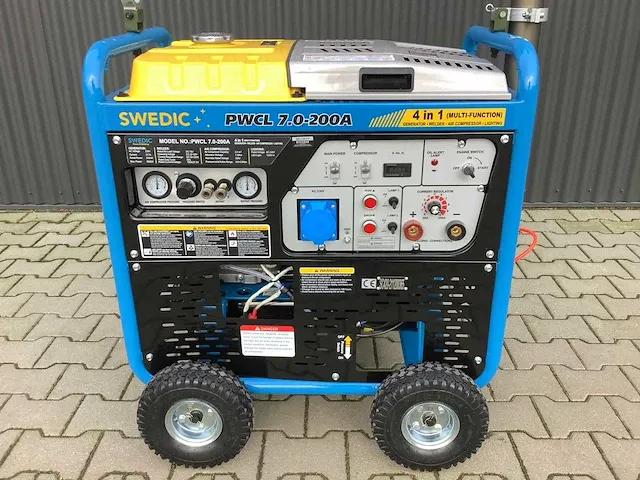 2023 - 4-in-1 mobiel werkstation (lastoestel+generator+compressor+lichtmast) - afbeelding 11 van  33