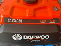 2023 - daewoo - gda2500is - stroomgenerator - afbeelding 8 van  9