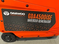 2023 - daewoo - gda4500is - stroomgenerator - afbeelding 9 van  12