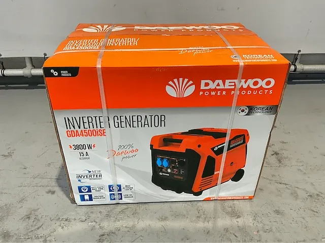 2023 - daewoo - gda4500is - stroomgenerator - afbeelding 4 van  12