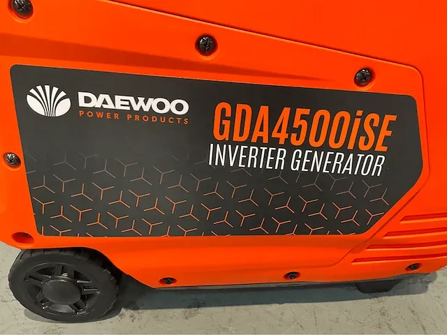 2023 - daewoo - gda4500is - stroomgenerator - afbeelding 9 van  12