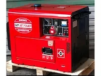 2023 - gen power silent aggregaat - jde9500se - stroomgenerator - afbeelding 19 van  22