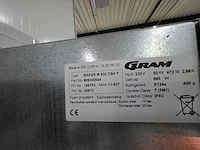 2023 - gram baker m 930 cbh t rvs mobiele koelkast - afbeelding 8 van  9