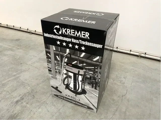 2023 - kremer - kr80l-3 - industriële stofzuiger - afbeelding 5 van  14