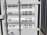 2023 - lypu - 40 ft hq high cube - opslag container met 4 zijdeuren - afbeelding 3 van  31