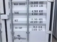 2023 - lypu - 40 ft hq high cube - opslag container met 4 zijdeuren - afbeelding 30 van  31