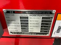 2023 - mantall - xe80w - hoogwerker 8m - afbeelding 3 van  15