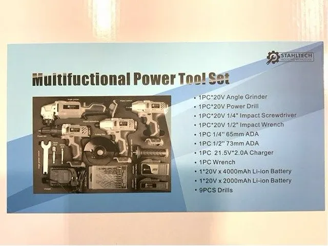 2023 - stahltech - multi functioneel - accu gereedschap - afbeelding 6 van  12