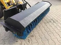 2023 - wolverine - 72 inch angel schrankbezem veegmachine - 2023 rolbezem voor schranklader / skidsteer - afbeelding 6 van  22