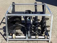 2023 - wolverine - model 1000/200 - set hydraulische grondboren schranklader - afbeelding 2 van  13