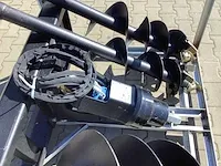 2023 - wolverine - model 1000/200 - set hydraulische grondboren schranklader - afbeelding 4 van  13