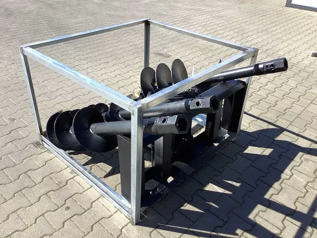 2023 - wolverine - model 1000/200 - set hydraulische grondboren schranklader - afbeelding 5 van  13