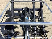 2023 - wolverine - model 1000/200 - set hydraulische grondboren schranklader - afbeelding 8 van  13