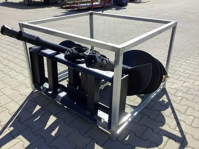 2023 - wolverine - model 1000/200 - set hydraulische grondboren schranklader - afbeelding 9 van  13
