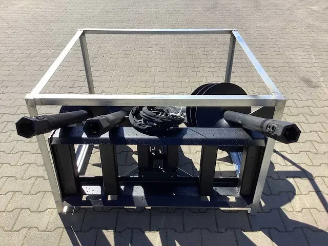 2023 - wolverine - model 1000/200 - set hydraulische grondboren schranklader - afbeelding 11 van  13
