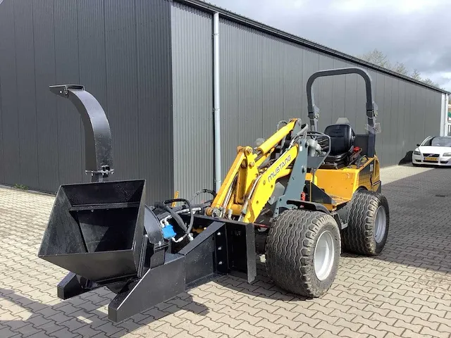 2023 - wolverine - wood chipper - hydraulische houtversnipperaar / chipper voor schranklader - afbeelding 8 van  19