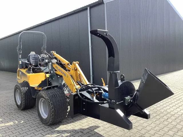 2023 - wolverine - wood chipper - hydraulische houtversnipperaar / chipper voor schranklader - afbeelding 9 van  19