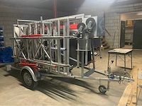 2023 altrex steigeraanhanger deluxe met altrex steiger rs tower 52-s 8.2m - afbeelding 32 van  35