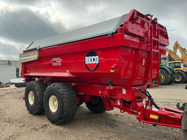 2023 beco maxxim 240 grondverzetkipper michelin - afbeelding 11 van  18