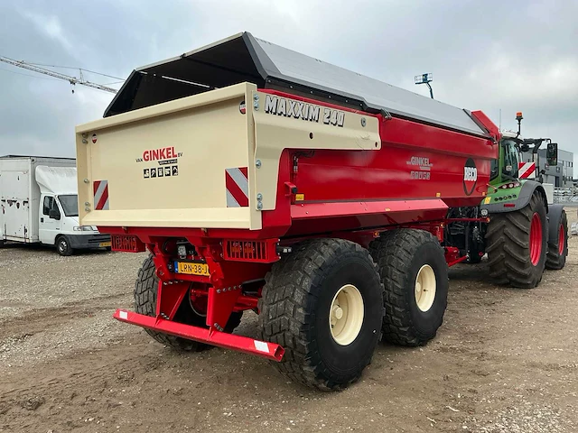 2023 beco maxxim 240 grondverzetkipper michelin - afbeelding 12 van  18