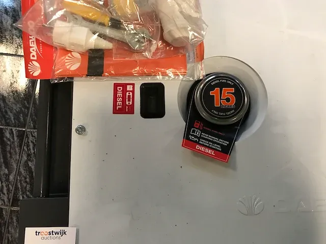 2023 daewoo ddae10500dse-3g noodstroomaggregaat - afbeelding 6 van  10