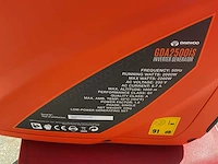 2023 daewoo gda2500is stroomgenerator - afbeelding 2 van  4