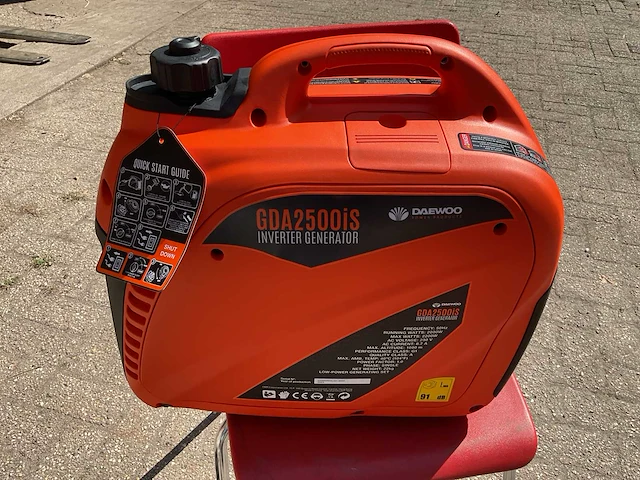 2023 daewoo gda2500is stroomgenerator - afbeelding 1 van  4