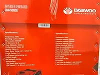 2023 daewoo gda4500ise inverter generator - afbeelding 10 van  11