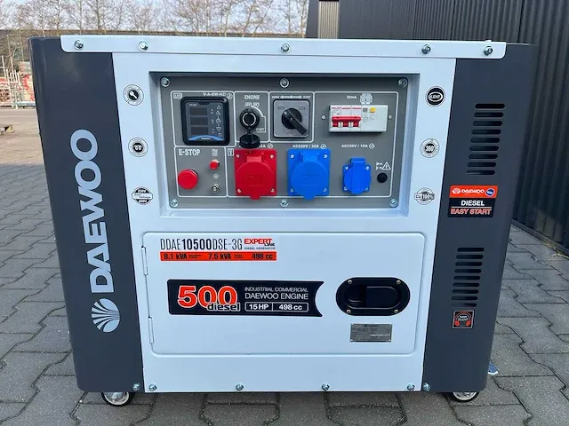 2023 daewoo generator/aggregaat 230/380v diesel - afbeelding 28 van  28