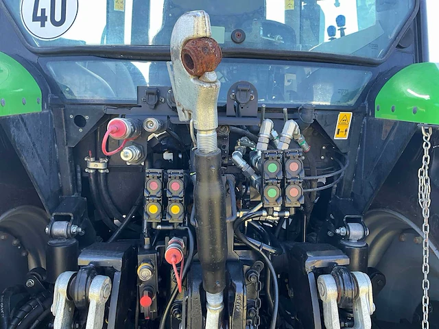 2023 deutz-fahr 6125 c ttv vierwielaangedreven landbouwtractor - afbeelding 11 van  49