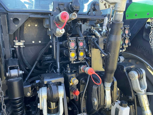 2023 deutz-fahr 6125 c ttv vierwielaangedreven landbouwtractor - afbeelding 13 van  49