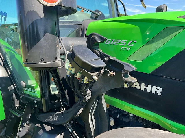 2023 deutz-fahr 6125 c ttv vierwielaangedreven landbouwtractor - afbeelding 15 van  49