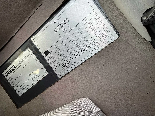 2023 dieci agristar 40.8 verreiker - afbeelding 25 van  41