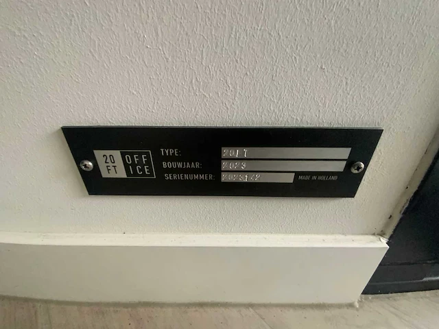 2023 dlgc 20 ft office kantoorunit - afbeelding 32 van  39